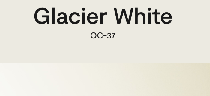 Glacier White